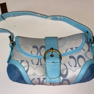 Vintage Coach Soho Handbag Purse 12"-RARE! Handcrafted